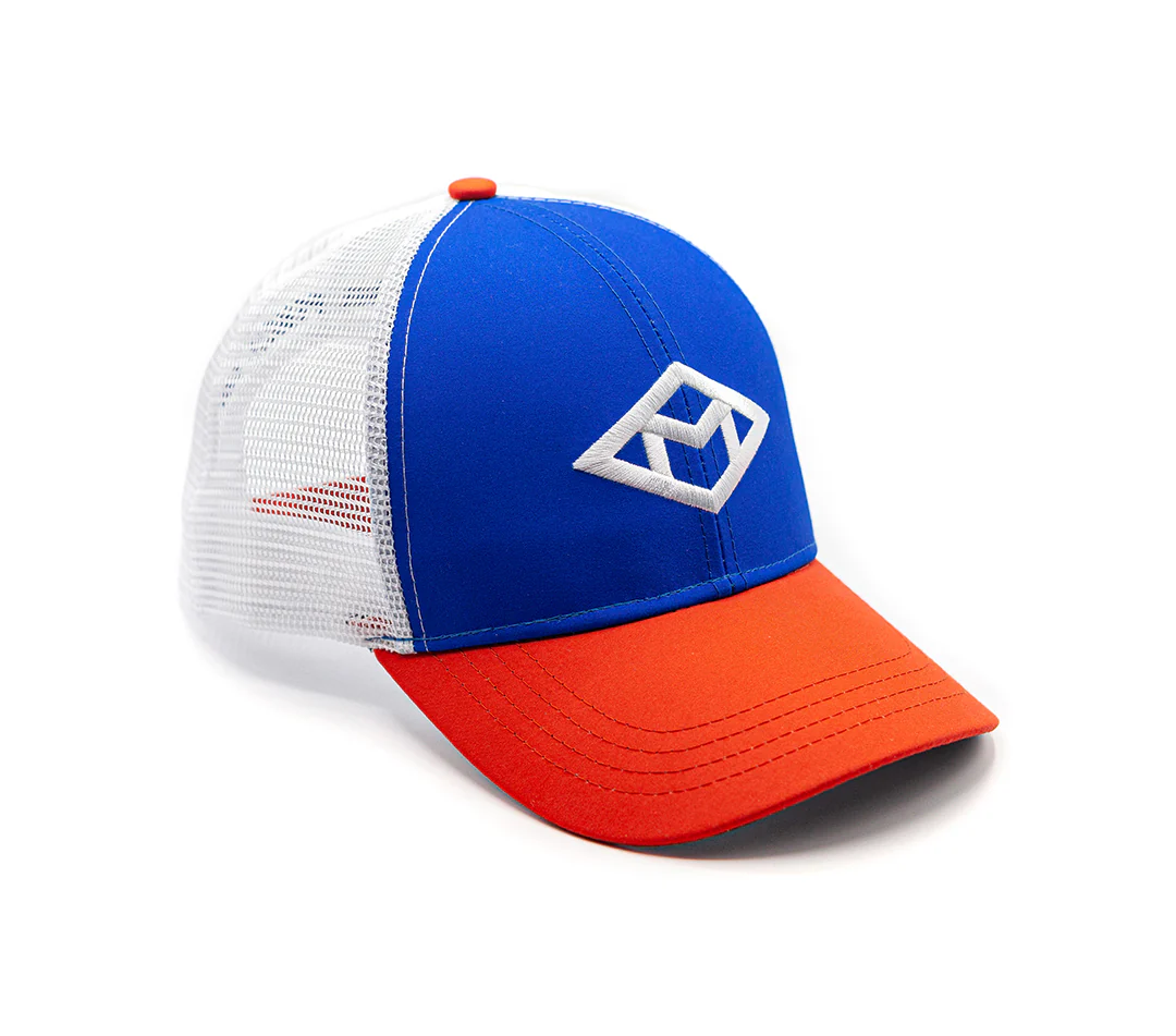 Musgrave + BOCO Trucker Hat - Red and Blue - Image 3