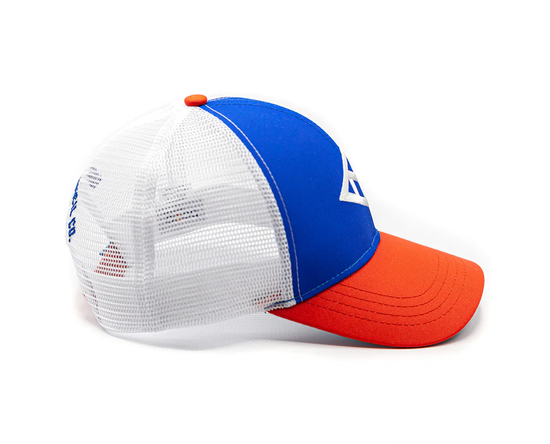 Musgrave + BOCO Trucker Hat - Red and Blue - Image 4