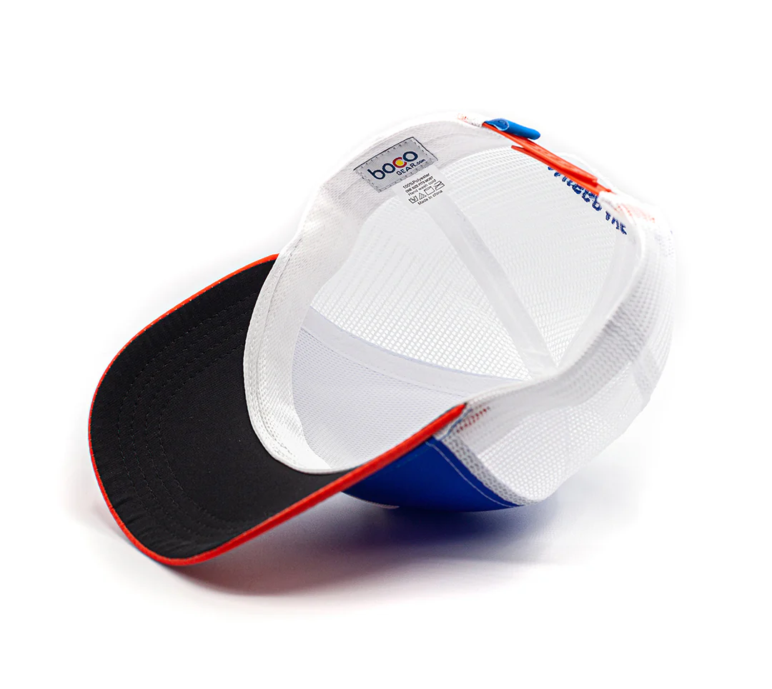Musgrave + BOCO Trucker Hat - Red and Blue - Image 6